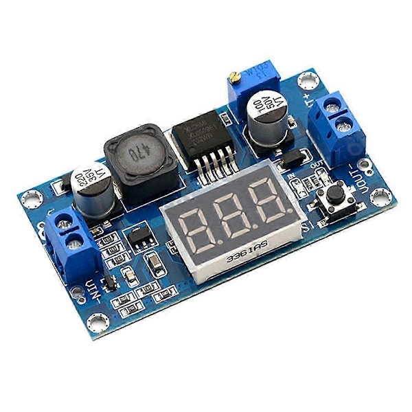 2st XL6009 DC-DC Booster Modul Justerbar Step-Up Boost Converter Modul DC-DC 4.5V-32V till 5V-35V 4A Step-Up Modul