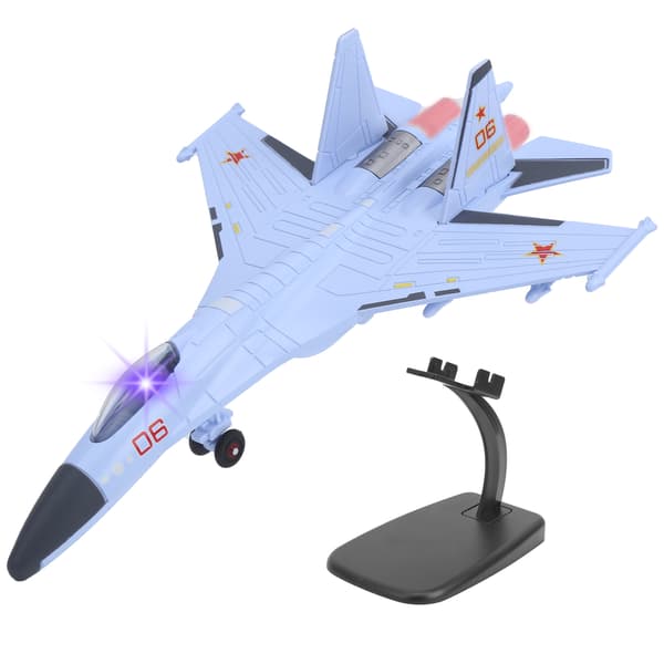 Legeringsflymodeller Fly Jagerfly Børnelegetøj Model til Udstilling Samlinger Lilla