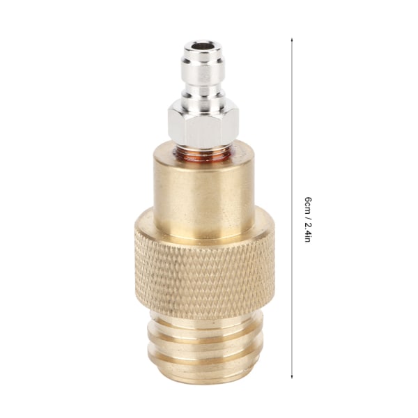 TR21-4 Hane Mässing Soda Water Adapter Connector Tillbehör för SodaStream Club - Guld - 1 Styck