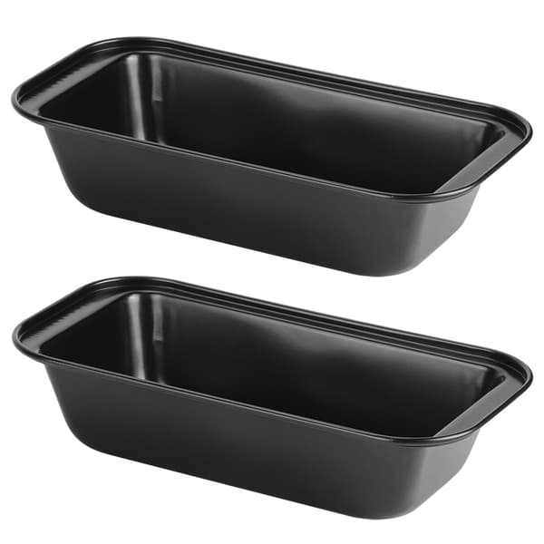 Rektangulær brødform brødkakeform karbonstål non-stick brødbakeformer svart
