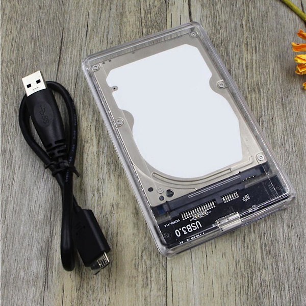 Mymisisa SATA til USB 3.0 Mobil Kabinett for 2,5 tommers SSD HDD Harddisker
