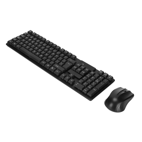 Langaton Keybdard Mouse Combo Set 2.4G Silent Kannettava 1600dpi kannettavalle kannettavalle PC-tietokoneelle