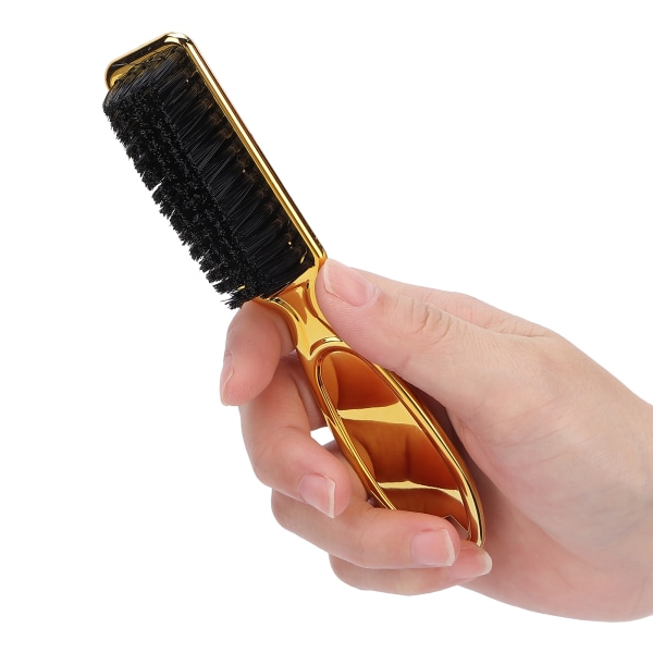 Professionell skäggvårdsborste för mäns plasthår skäggborste Fiberhår skäggborste