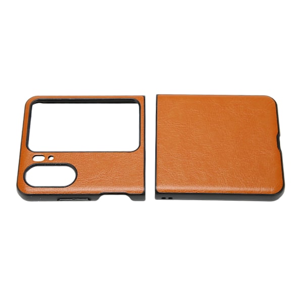 Folding Screen Phone case Trendigt Bekvämt cover till Oppo Find N2 Flip Brown