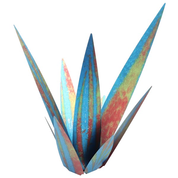 Tequila Skulptur Jern Plante Dekoration Metallisk Glans Hjem Indretning til Terrasse Have