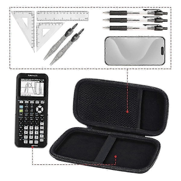 Hårt Skal Kompatibelt med TI-84 Plus /TI-84 Plus/TI-Nspire CXII CAS/TI-Nspire CXII/TI-83 Plus/TI-89 Titanium/TI-85 /TI-86