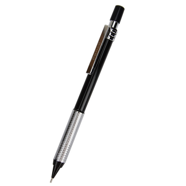 0,5 mm mekanisk penna metall automatisk penna mekanisk penna startpaket med 30 st påfyllningar för ritning skrivning