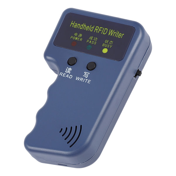 Bärbar handhållen RFID ID-kort kopiatorskrivare - 125KHz EM4100 Keyfob Duplicate