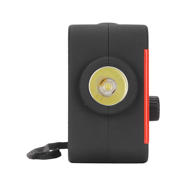 Hand Crank Radio Bärbar Självförsörjande Solväderradio med Nödlampa för Utomhus Nödläge