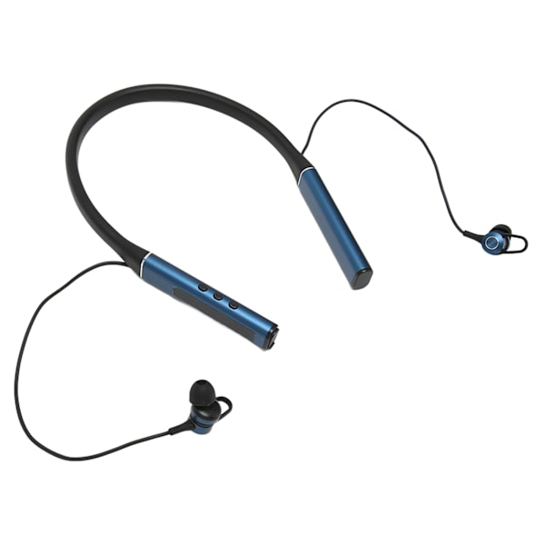 Niskanauha Bluetooth kuulokkeet Langattomat HiFi Stereo Basso Magneettinen Niskanauhakuulokkeet Ulkourheiluharjoitteluun Sininen