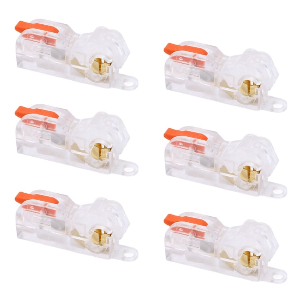 10 stk Quick Wire-kontakt 1-i-1 ut-leder terminalblokk for elektrisk kontroll husholdningsapparater 250V 32A