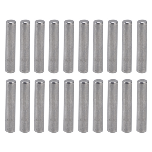 20 kpl 4101‑0006‑0030 Φ6mm D-akselin ruostumattomasta teräksestä valmistetut tangot roboteille, sorveille ja tekniselle laitteistolle