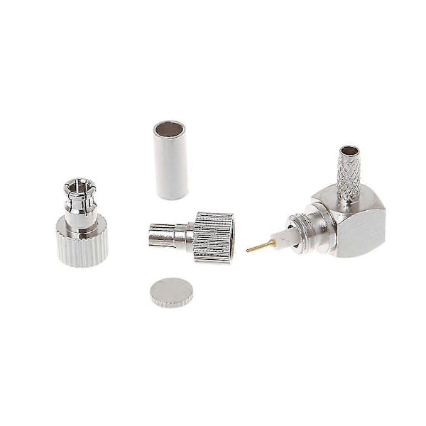 2 I 1 TS9/CRC9 Han Vinkel RF Konnektor Kul Adapter Til RG174/178/316
