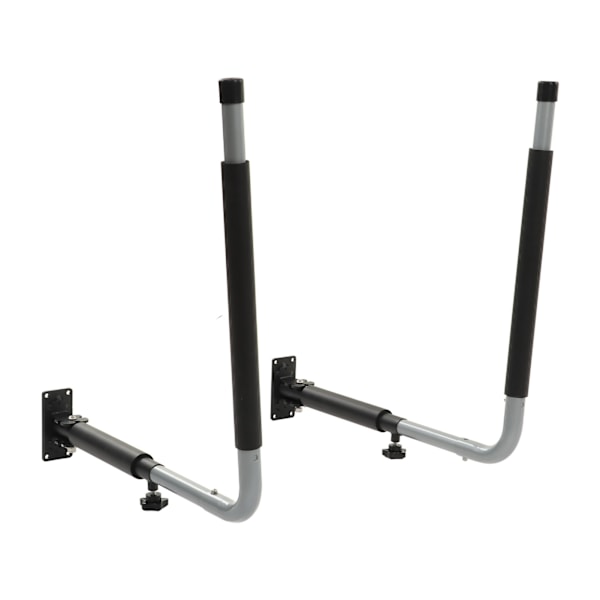 Kajakförvaringsställ Heavy Duty Garage Förvaringskrok Väggmontering Utökningsbar Längd Surfbrädor Cykelhängare