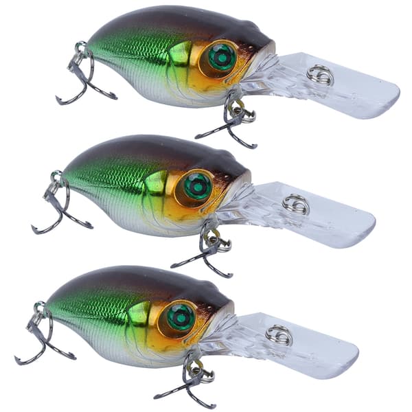 3 st Deep Diving Hook Scrapper Bete Artificiell Simulation Livsliknande Fisketackel 2#