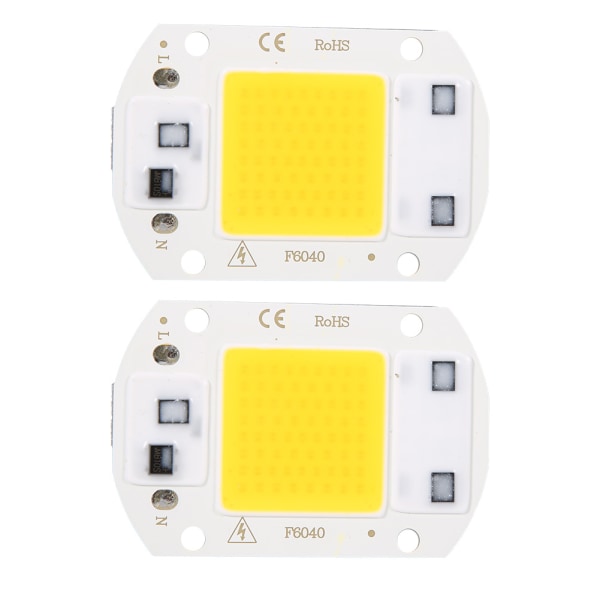 Power LED-siru SMD COB integroidut valoa lähettävät komponentit 30 W lamppuhelmet (lämmin)