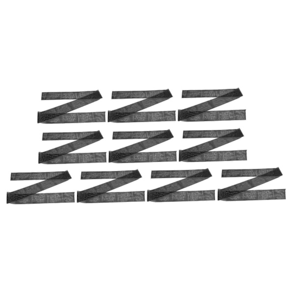 Blonderibbon DIY Dekorationsnetz Kantenbesatz Nähbekleidung Pacthing Zubehör 10 Yards 60mmBlack‑S5