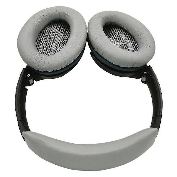 Hovedbøjle Pude og Ørepuder Udskiftning til Quiet Comfort 25 35 (QC25 QC35) og 35 II (QC35II) Hovedtelefoner