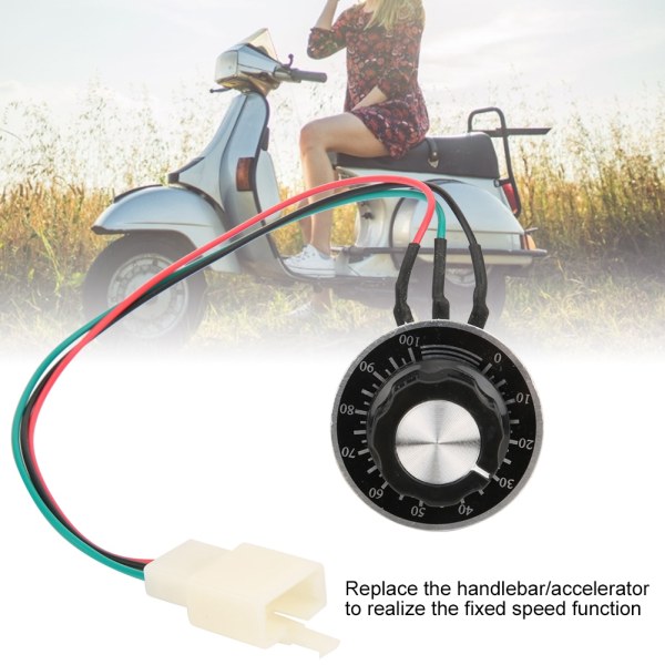 Hastighedskontrolknap Elektrisk cykel Motorcykelscooter Udskiftning til styrehåndtagsaccelerator