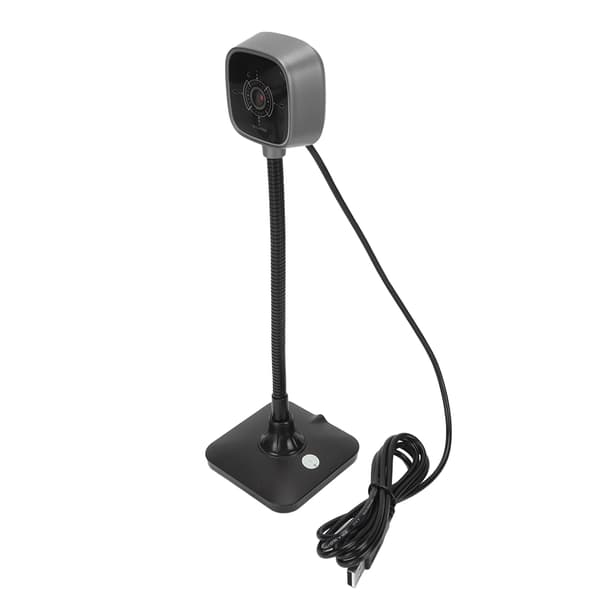 USB-kamera HD støjreduktion bøjeligt rør desktop computer webcam med mikrofon til livestreaming videokonference