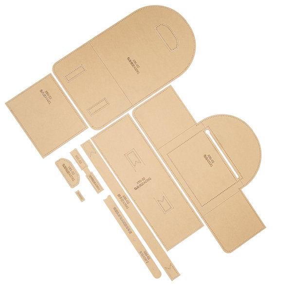 9 stk ryggsekk akrylmal Transparent lett akrylmal for DIY-håndverk