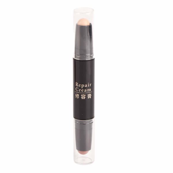 Highlighter Stick Dubbelsidig Vattentät Brightener Highlighter Smink Konturstift Typ 1