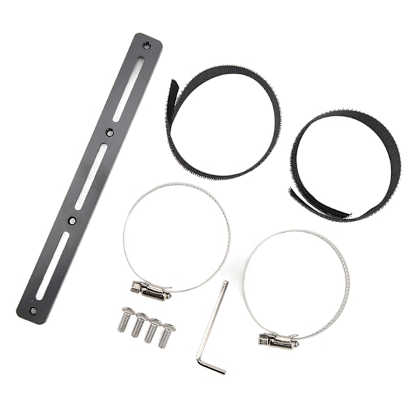 Elektrisk cykelbatteri monteringsbeslag Aluminiumlegering monteringsplade Elektrisk cykelbatteri tilbehør til Hailong