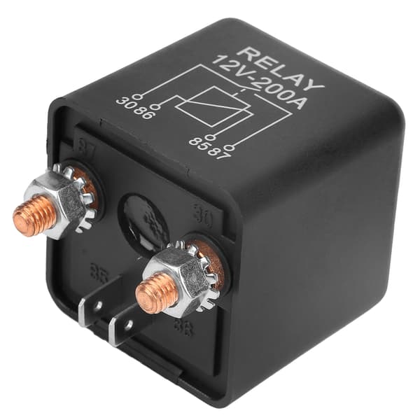 WM686 12V 4-pins startrelé kraftig bil PÅ/AV-bryterrelé RL/180 200A