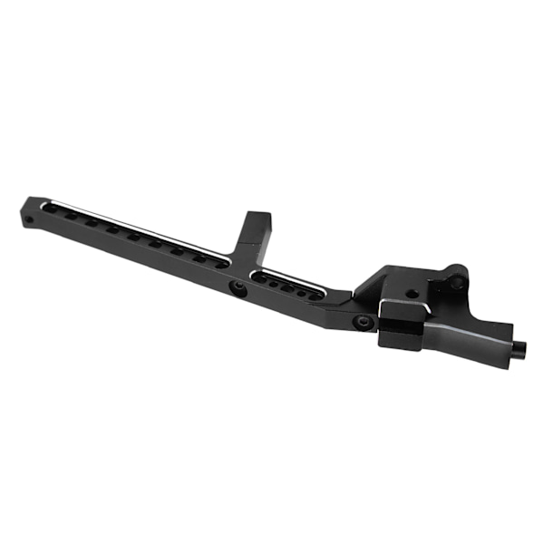 Taka-alustan tuki ammattimainen alumiiniseos RC-alustan tuki TRAXXAS SLEDG 1/8 RC-autolle musta