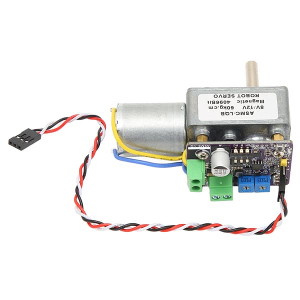 360 graders encoder robot servo høj effekt stabil 60 kg snekkegear servo til robotarm ventilkontrol