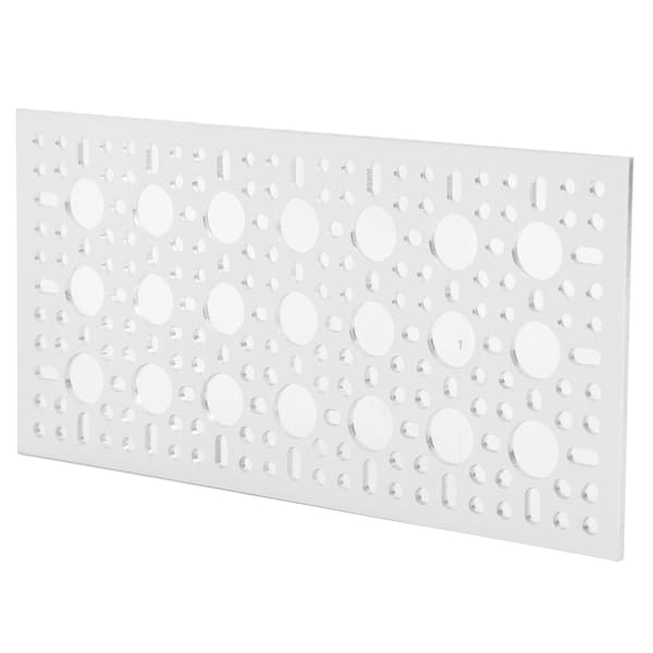 Rutnätsvägg Mesh Panel Display Mönster Hålplatta Industriella Kontrollkomponenter 3123‑0096‑0192