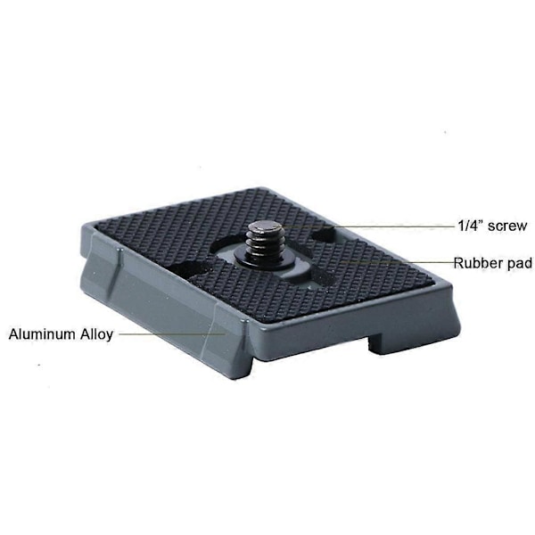 Snabbkopplingsplatta 1/4\" Skruv Passar Bogen 3157N Manfrotto 200PL-14 323 RC2 3030 (2-pack)