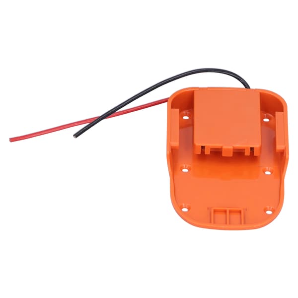 Batteriadapter med fikseringshul Strømdockadapter til RIDGID 18V / AEG 18V strømstik