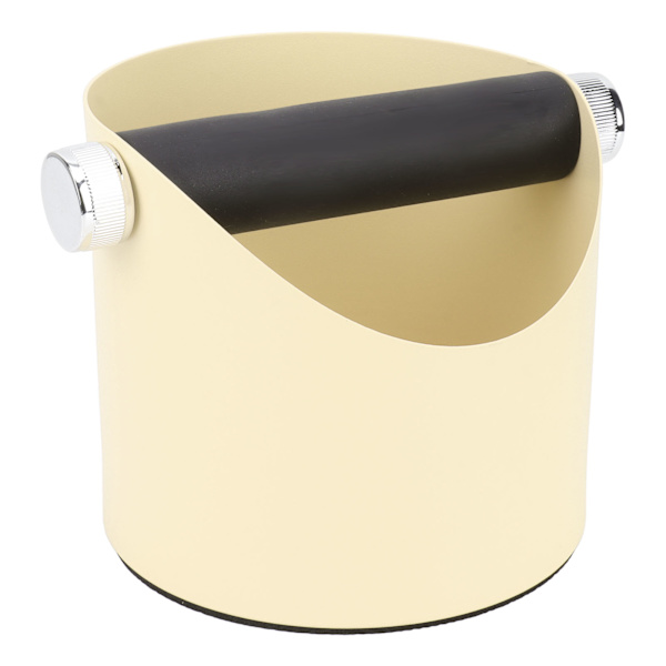 Kaffe Knock Slag Hink Hemma Liten Anti Slip Kaffemaskin Grounds Box Pulver Slag Återvinning Hink Gul