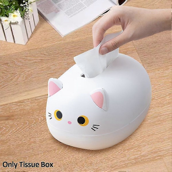 Hotel Cat Tissue Box Hushållsbil Nordisk Stil Heminredning Toalett Zekai