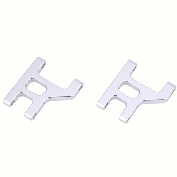 Aluminiumslegering Forreste Nedre Ophængsarm (V/H) Passer til TAMIYA 1:10 CC01 RC Modelbil Sølv CC01-003S