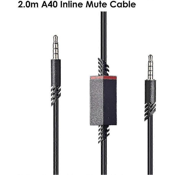 Erstatningskabel for headset, for Astro A10/a40 gamingheadset