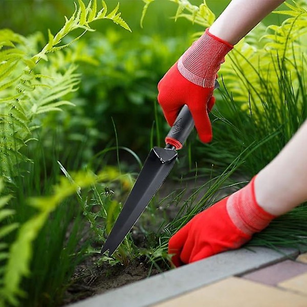 Hagespader, Rotspade, Plantespade og Gravespade, Komfortabelt grep, Robust, Hagehåndverktøy for Luking, Løsning av Jord, Graving av Sukkulenter