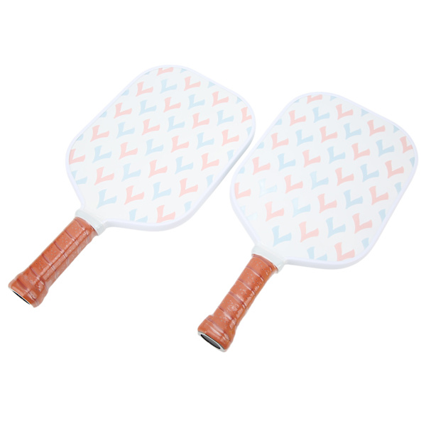 Pickleball-set med 2 racketar och 4 bollar i kolfiber för utomhussporter på sandstranden