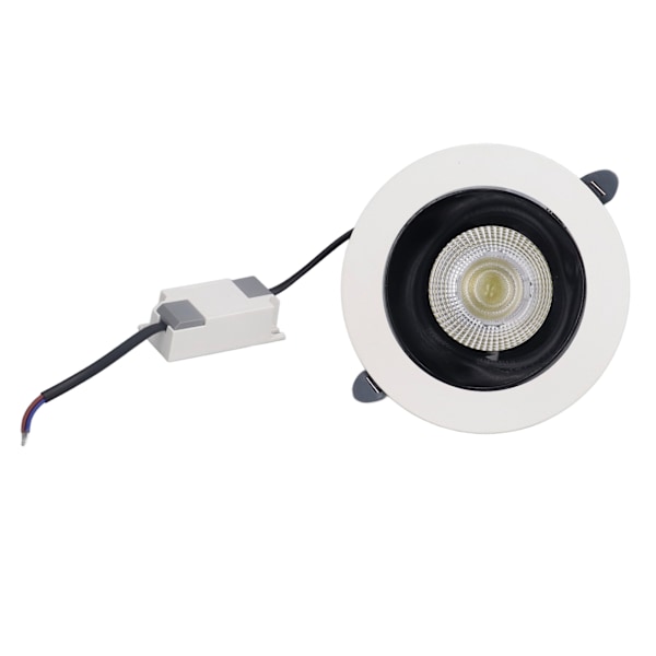 5,5 tommers 12W LED Downlight 220V Innebygd Downlight Soverom Dekorativ Taklampe for Husholdning