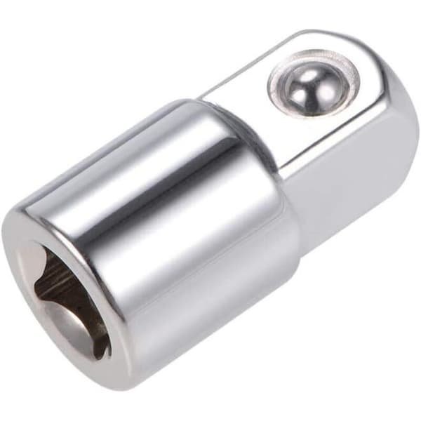 1/4 tomme hunn til 1/2 tomme hann reduserende pipeadapter i Cr V stål