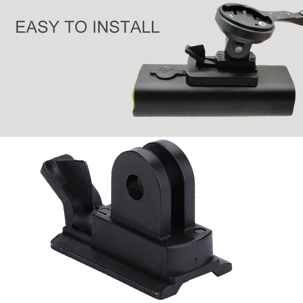 Cykelfrontlys lommelygteholder Adapter til cykelcomputermonteringsbeslag (til Gaciron)