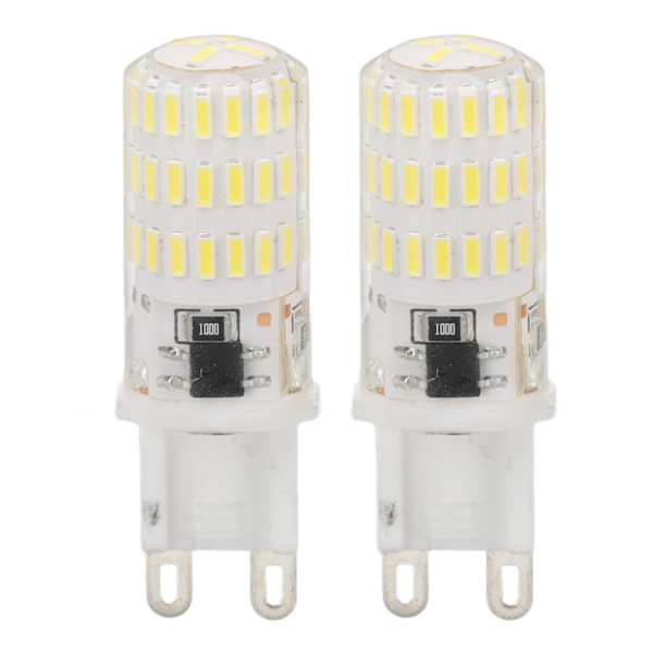 2 st G9 LED-lampor Dimbara 3W 270 Ljusflöde AC220V Multipel Skydd Liten Ljuskälla för Bordsvägg Taklampa