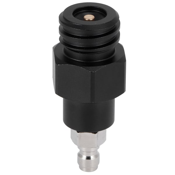 8mm hann hurtigkobling til hann gjenge TR21-4 CO2 sylinder tank adapter kobling for Soda Club(svart )