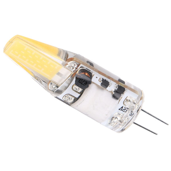 G4 COB lyspære 3W 400LM 2-pins pære for lysekrone Taklampe Bordlampe AC/DC 12V Naturlig lys 4000-4500K