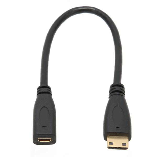 Adapterkabel Overfør data Bærbart kompakt design Hun-han-stik Mini til Micro kort kabel til telefoncomputer