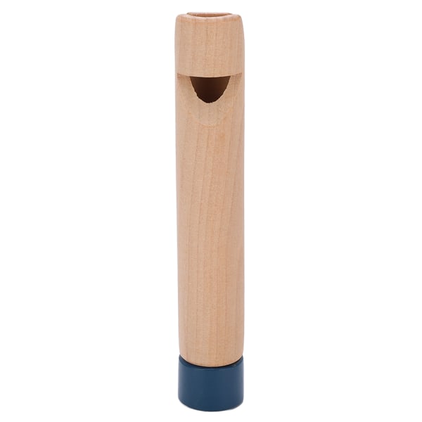 Tre Slide Push Pull Voice Change Fløyte Pedagogisk instrument leke for barn Blått håndtak