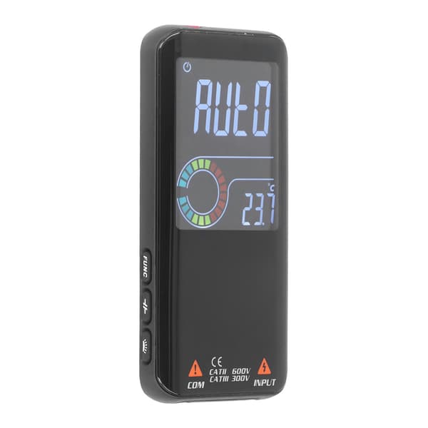 BSIDE Digital Multimeter Smart Farve LCD Display 9999 Tæller Voltmeter Spændingstester S10