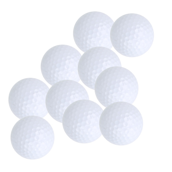 10 kpl kahden kerroksen golfharjoituspalloa pehmeitä puttausharjoittelupalloja golflisävaruste