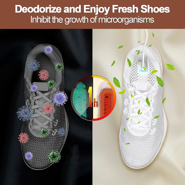 Elektrisk sko- och stövelvärmare - Håll dina fötter torra och luktfria!